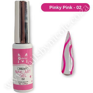 Nail Art Gel Liners – Pinky Pink – 02