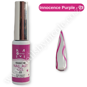 Nail Art Gel Liners – Innocence Purple – 03