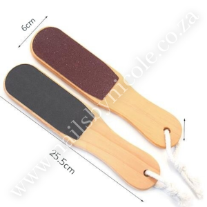 Double Sided Foot File – Wooden