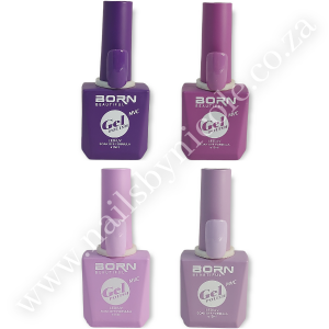 Born Beautiful – UV/LED Gel Polish – 4 Piece – Shades of Purple