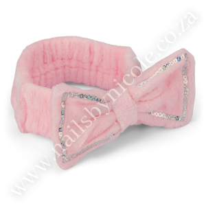 Fluffy Soft Headband – Bling Design – Pink