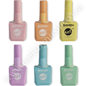 Born Beautiful – UV/LED Gel Polish – 6 Piece – Shades of Pastel