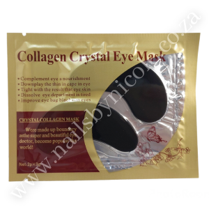 Collagen Crystal Eye Mask – Black