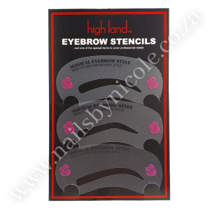 Eyebrow Stencils – 3pc