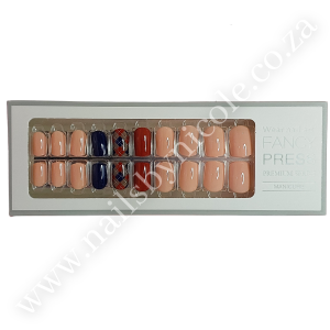 Artificial Press-On Nails – Set 12