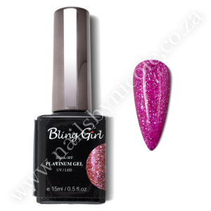 Bling Girl Glamorous Platinum Gel 15ml #006