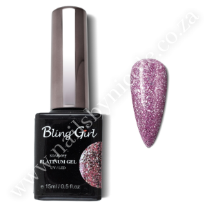 Bling Girl Glamorous Platinum Gel 15ml #007