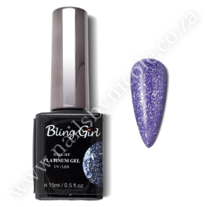 Bling Girl Glamorous Platinum Gel 15ml #009