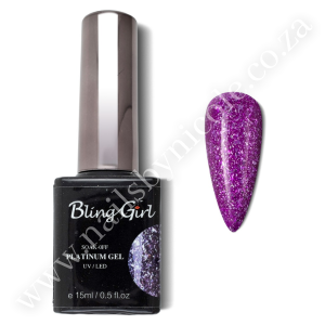 Bling Girl Glamorous Platinum Gel 15ml #010