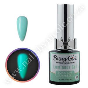 Bling Girl Luminous Gel Soak Off UV/LED 10ml #033