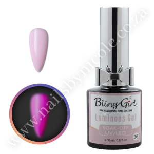 Bling Girl Luminous Gel Soak Off UV/LED 10ml #036