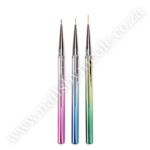 3pcs Gradual Colour Thin Striping Brush Set