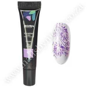 Born Beautiful Stamping Gel 07 – Purple