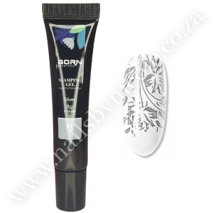 Born Beautiful Stamping Gel 11 – Silver