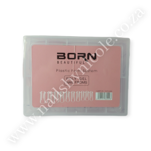 Born Beautiful – Poly Gel Nail Forms 120pcs