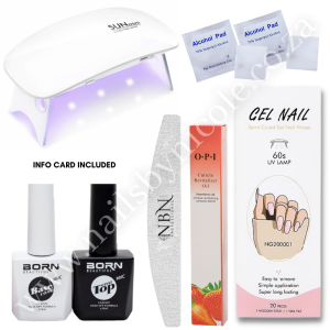 Fairy Gel Nail Wraps Starter Kit – 8pcs