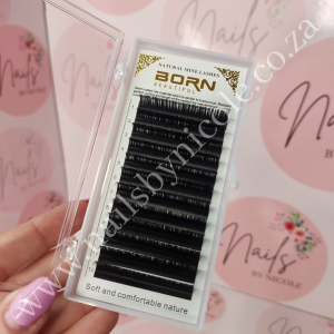 Born Beautiful – Individual Lash Tray – 100% Natural – 14mm