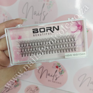 Born Beautiful – Cluster Lash Tray – 10D/0.10/D