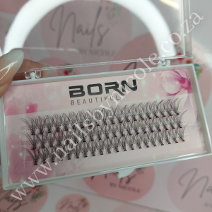 Born Beautiful – Cluster Lash Tray – 10D/0.10/D