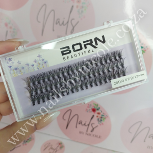 Born Beautiful – Cluster Lash Tray – 20D/0.07/D