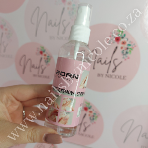 Born Beautiful – Magic Remover Spray for Gel Nail Wraps – 100ml