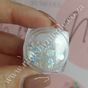 Mermaid Round Crystal Beads