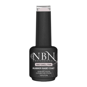 NBN Professional Rubber Base 15ml – RB07 – Shell Pink