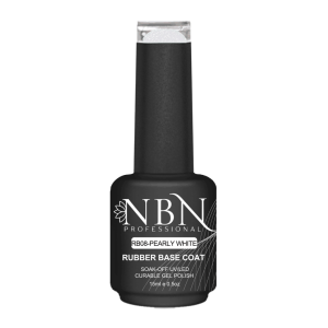 NBN Professional Rubber Base 15ml – RB08 – Pearly White