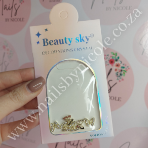 Nail Charms – Butterflies – 6pcs