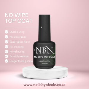 NBN Professional No Wipe Top Coat 15ml