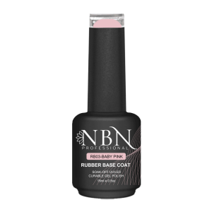 NBN Professional Rubber Base 15ml – RB03 – Baby Pink