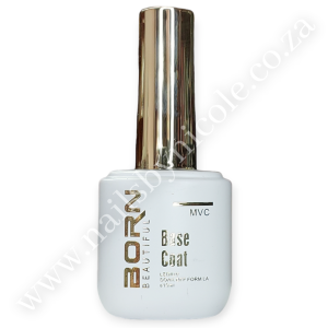 Born Beautiful MVC Base Coat 15ml – Gold Cap