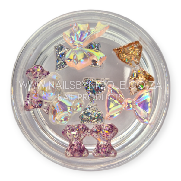 Nail Art Jar – Bows & Teddies