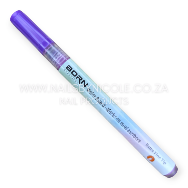 Born Beautiful – Acrylic Paint Pens – Purple