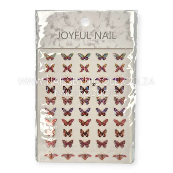 Butterfly Nail Art Stickers – 07