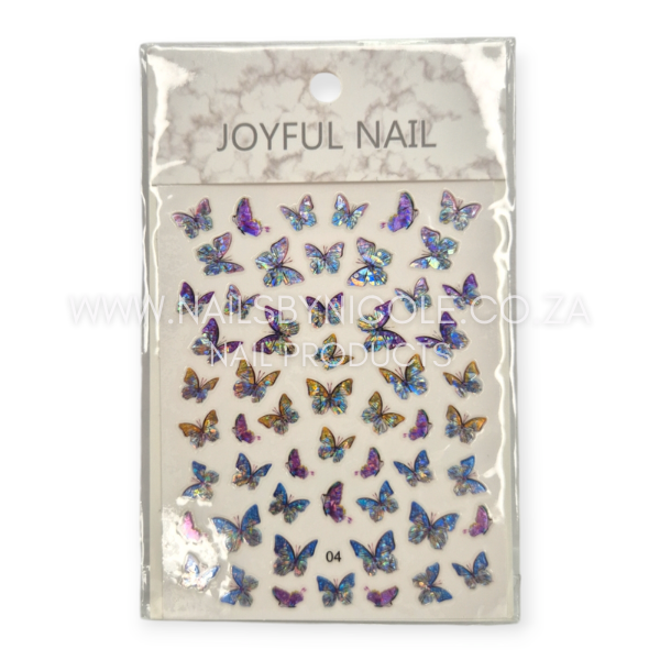 Butterfly Nail Art Stickers – 04