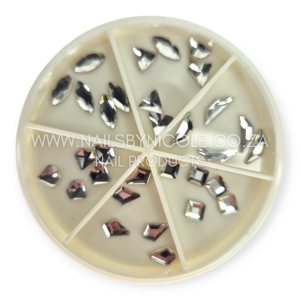 Nail Decoration Wheel – Silver – 3