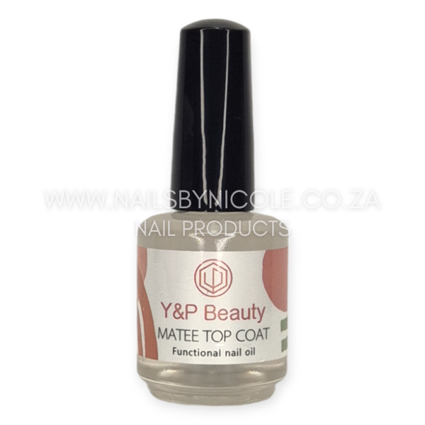 Y&P Beauty – Matte Top Coat (Non UVLED) 18ml