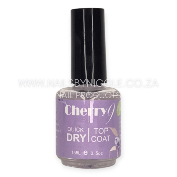 Cherry – Quick Dry Top Coat (Non UVLED) 15ml