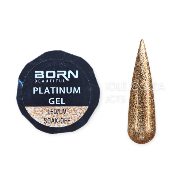 Born Beautiful – Platinum Gel Pot – Rose Gold