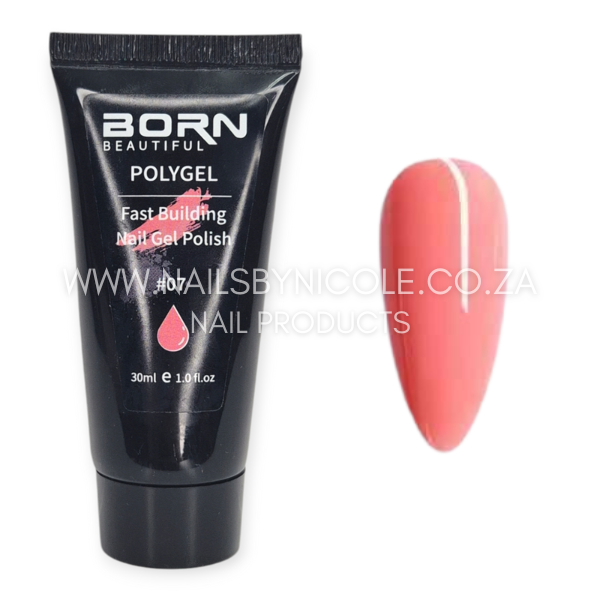 Born Beautiful – Poly Gel Tube – 30ml – 07