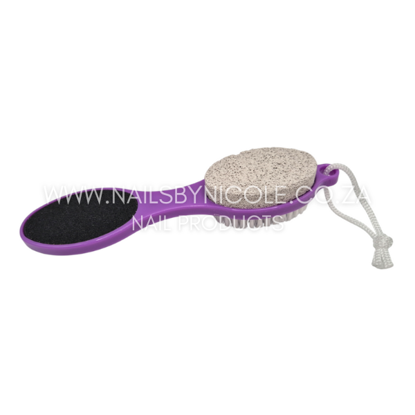 4 in 1 Exfoliating Scrubber Heel File Pedicure Paddle