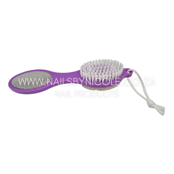 4 in 1 Exfoliating Scrubber Heel File Pedicure Paddle