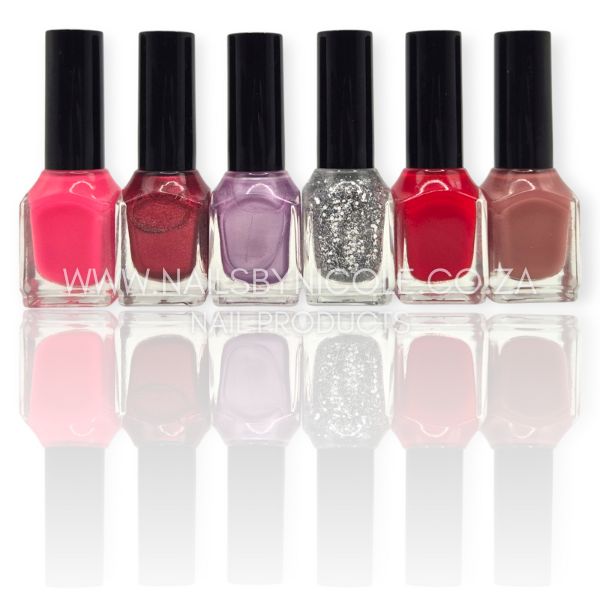 Nail Polish Set of 6 – Glam