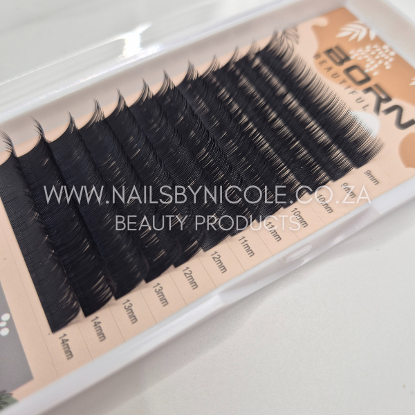 Born Beautiful – Individual Lash Tray – Mix 0.20C
