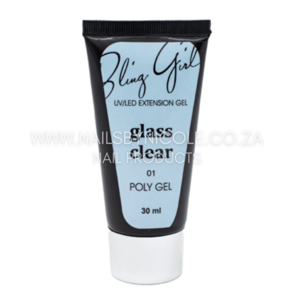 Bling Girl Poly Gel Glass Clear 30ml – 01