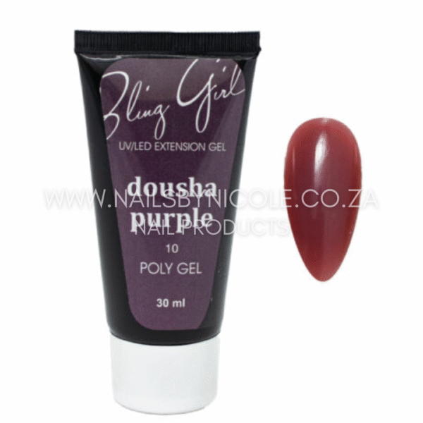 Bling Girl Poly Gel Dousha Purple 30ml – 10