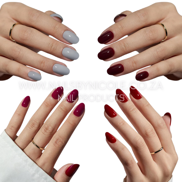 Press-On Nails – Short Oval 24pcs