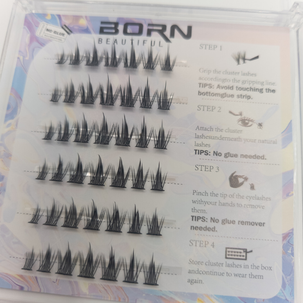 Press-On Lashes - No Glue Needed - Image 3