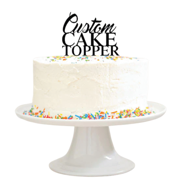 Personalised Cake Topper